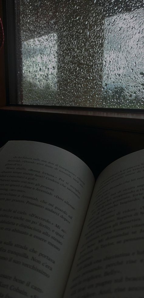 Book And Rain, Cozy Rainy Day Aesthetic, Maryam Core, Rain Core, Rainy Day Reading, Rain And Coffee, Rainy Window, Cozy Rainy Day, Haunting Adeline