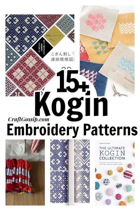 Are you looking for a creative, yet relaxing craft to occupy your free time? Look no further than sashiko and kogin embroidery! These traditional Japanese embroidery techniques have been around for centuries and are still popular today. Not only are … Read More ... Kogin Embroidery, Free Cross Stitch Designs, Chicken Scratch Embroidery, Making Candles Diy, Stitching Patterns, Rainy Day Crafts, Ribbon Embroidery Tutorial, Sashiko Embroidery, Embroidery Book