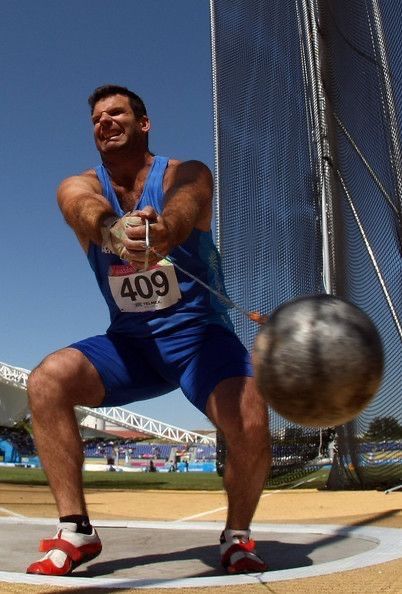 Track And Field Sports, Olympic Track And Field, Hammer Throw, Male Pose Reference, American Games, Olympic Stadium, Shot Put, Long Jump, Pan American