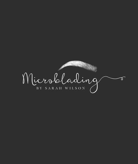 Premade Microblading, Brow Logo Design, Makeup Artist Logo, Eyebrow Logo, Makeup Logo, Signature Logo, Branding Kit, Beauty Logo - Etsy Instagram fonts #instagramfonts social media fonts #socialmediafonts fonts #fonts font #font 8.734 Brow Logo Design Ideas, Phibrows Logo Design, Brow Logo Design, Logo Eyebrow, Eyebrow Logo, Logo Microblading, Microblading Logo, Logo Design Makeup, Boutique Beauty Salon