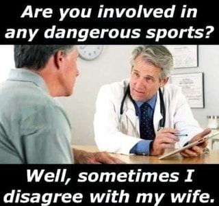 Found on America’s best pics and videos Wife Memes, Love Memes For Him, Dangerous Sports, Memes For Him, Funny Relationship Memes, Wife Humor, Marriage Humor, Husband Humor, Happy Wife