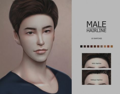 7616 Hairline Sims 4 Cc, Sims 4 Hairline Cc, Male Hairline, Ts4 Male Cc, Sims 4 Hairstyles Cc, Sims 4 Cc Hairstyles, Sims 4 New Cc, Sims4 Mod, Sims 4 Cc Male