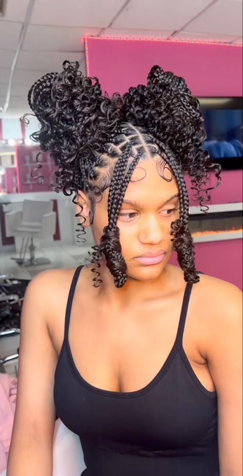 Black Flower Girl Hairstyles Braids, Hairstyles For Nine Year Olds Black, Cute Hairstyles For Black Kids 9-10, Hairstyles For Black Girls Kids 10-11 Braids, Hairstles For Black Girls Kids, Hair Weave, Short Box Braids Hairstyles, Feed In Braids Hairstyles, African Hair Braiding Styles