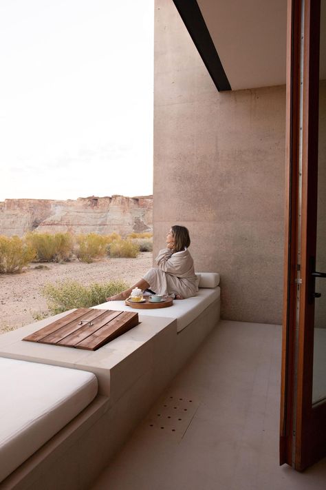 Amangiri Hotel, Amangiri Resort, Desert Homes, Desert Landscape, Hotel Interior, Durban, Bay Window, The Desert, Betty Boop