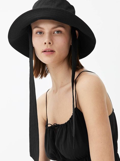 I seriously need to up my sun hat game - DisneyRollerGirl Bucket Hat Black, Summer Getaway, Beach Hat, Months In A Year, Black Bag, Hat Shop, Wide Straps, Summer Season, Sun Hat