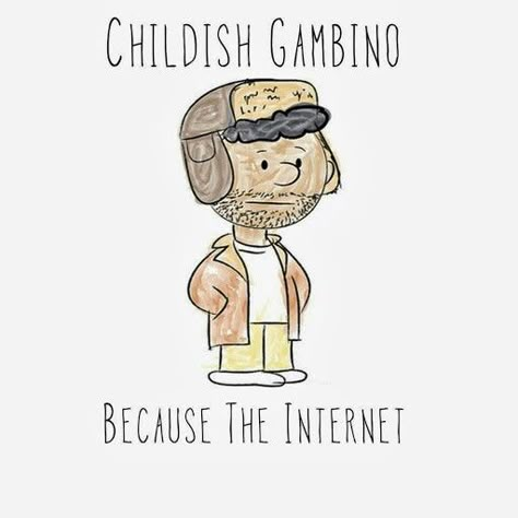 Because the Internet The Internet, Childish Gambino Funny Pics, Childish Gambino Cartoon, J.i.d Wallpaper, Funny Childish Gambino, This Is America Childish Gambino Art, Childish Gambino Because The Internet, Rap Genius, Because The Internet