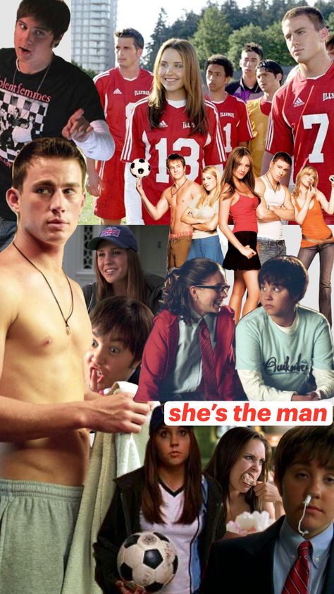 #shestheman #violahastings #amandabynes #channingtatum #soccer #movie #olivia #monique #sebastianhastings #cornwall #illyria Romcom Movies, She's The Man, Dream Relationship, Amanda Bynes, Sam And Colby, Channing Tatum, Film Serie, Colby, Character Aesthetic