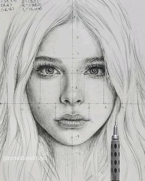 Portrait Au Crayon, Face Proportions, Drawing Tutorial Face, 얼굴 그리기, Art Drawings Sketches Pencil, Portrait Sketches, Pencil Art Drawings, Art Drawings Sketches Creative, Pencil Portrait