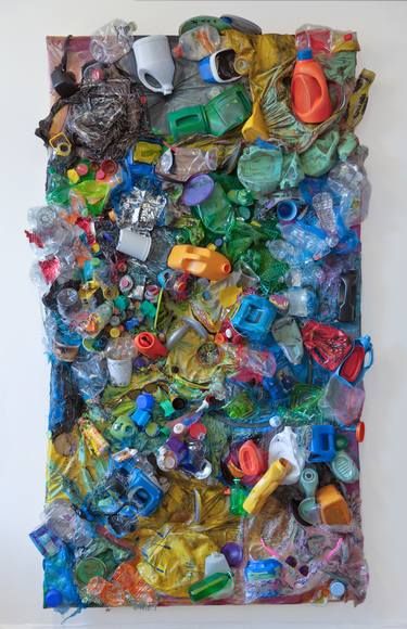 Recycle Sculpture, Waste Art, Recycled Art Projects, Trash Art, Art Appliqué, Sustainable Art, Plastic Art, Abstract Expressionism Art, A Level Art