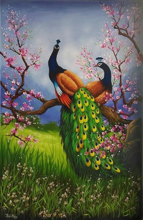 Peacock Artwork, 3d Art Painting, Peacock Pictures, Mughal Art Paintings, Abstract Wall Painting, Peacock Wall Art, Best Nature Wallpapers, Kerala Mural Painting, Peacock Painting