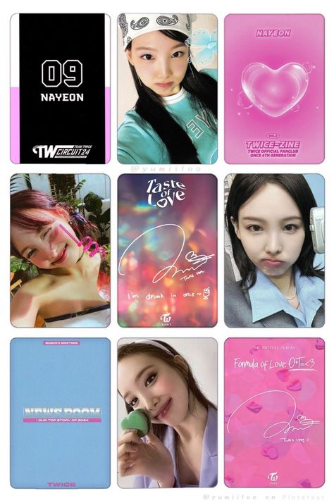 Kpop Template, Photocard Template, Twice Nayeon, Photo Card, Photo Cards, Makeup, Quick Saves, Make Up