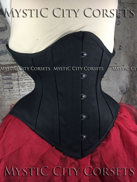 MCC72 Black Cotton – MystiC City Corsets Fake Photos, Corset Styles, Steel Boned Corsets, Lace Tights, Layered Fashion, Underbust Corset, Waist Training, Design Photo, Original Photo