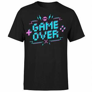 The Gaming Collection Game Over Gaming T-Shirt - Black - L - Black-male Gamer Clothes, Gamer Shirt, The Game Is Over, Gamer T Shirt, Exclusive Clothing, Games To Buy, Gaming Shirt, Funko Pop Vinyl, Shirt Store