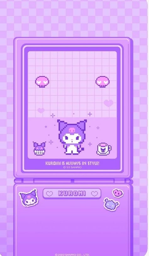 Kuromi Flip Phone, Journal Wallpaper, Pink Wallpaper Hello Kitty, Lock Screen Backgrounds, Cute Twitter Headers, Walpaper Hello Kitty, My Melody Wallpaper, Black Phone Wallpaper, Hello Kitty Halloween