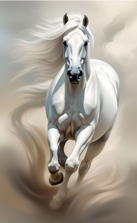 Unique Horse Colors, Colorful Horse Painting, Horse Canvas Painting, Horse Art Drawing, Abstract Horse Painting, Lucky Wallpaper, Beautiful Horse Pictures, Android Wallpaper Art, Best Nature Wallpapers