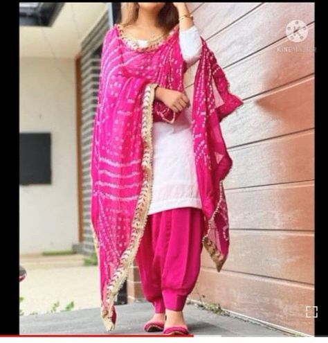 Patiala Suit Wedding, Latest Salwar Designs, Punjabi Patiala Suit, Wedding Kurti, Plazo Suit Design, Punjabi Dress Design, Silk Salwar Suit, Patiala Dress, Kurti Dupatta