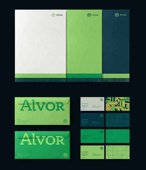 Green Brand Identity, Green Branding, Stationary Branding, Logo Redesign, Stationary Design, Information Architecture, Green Brands, Ux Web Design, Advertising Photography