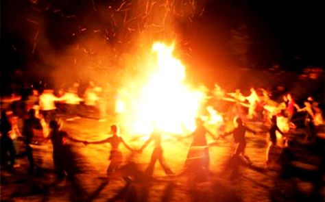 Bonfire Dance Fire Festival, Lord Of The Flies, Beltane, John The Baptist, Summer Solstice, Winter Solstice, Morning Light, Samhain, A Fire