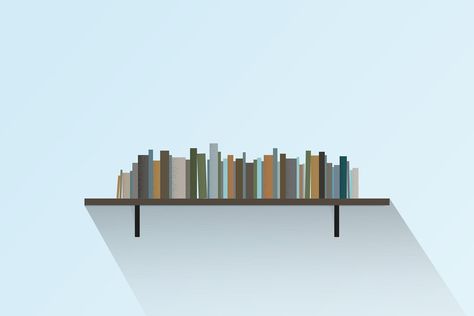 Empty Bookshelf, Bookshelf Drawing, Simple Bookshelf, Calendar Designs, Gothic Pattern, Drawing Aesthetic, Illustration Simple, Interior Design Art, Calendar Design