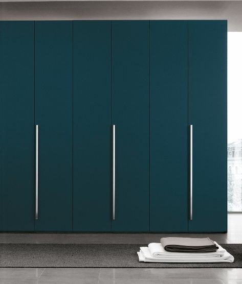 Openable Wardrobe Shutter Design, Wardrobe Color Ideas Bedroom, Aesthetic Wardrobe Closet, Wardrobe Shutter Design, Organization Wardrobe, Modern Wardrobe Design, Bedroom Furniture Uk, Wardrobe Colour, Blue Cupboards