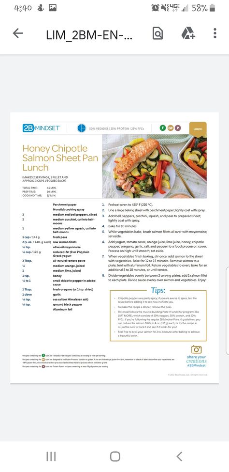 2b Mindset, 2b Mindset Recipes, Honey Chipotle, Beachbody Recipes, Cooking Time, Stuffed Bell Peppers, Meal Prep, Zucchini, Healthy Recipes