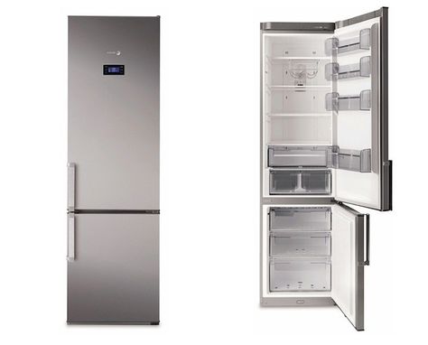 Fagor 24-Inch Refrigerator, Remodelista tall, skinny refrigerator Narrow Fridge, Narrow Refrigerator, Fridge Dimensions, Refrigerator Ideas, Best Refrigerator, Counter Depth Refrigerator, Outdoor Kitchen Appliances, Narrow Kitchen, Bottom Freezer Refrigerator