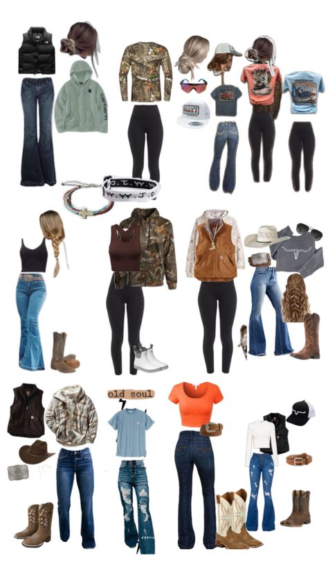 Back To School Outfits Country, Country Outfits For School, Punchy Western Outfits, Country Outfits Women, Casual Country Outfits, Simple Outfits For School, Southern Outfits, Country Style Outfits, Outfits For School