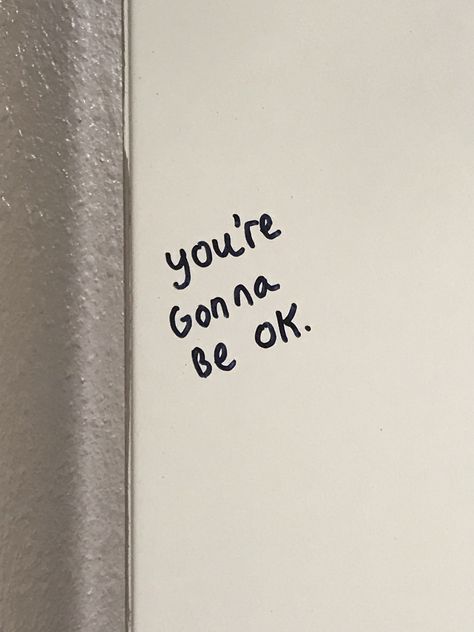 You're Going To Be Okay, Okay Quotes, Street Quotes, Quote Black, Simple Quotes, Be Okay, Angel Numbers, Daily Inspiration Quotes, Self Quotes