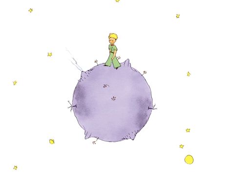 The Little Prince by Ann Segeda The Little Prince Icon, The Little Prince Aesthetic, Little Prince, The Little Prince Illustration, Book Gif, Prince Gifs, Bear Gif, Relaxing Gif, Prince Art