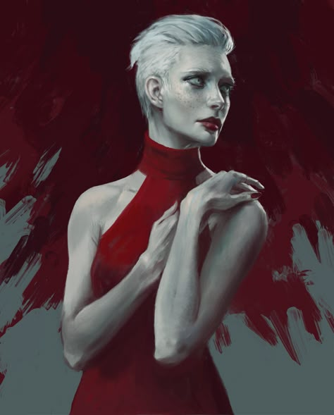 Vampire The Masquerade Swansong, Scifi Outfit, Vampire The Requiem, Modern Vampires, Vampire The Masquerade, Vampire Masquerade, Cyberpunk Female, Vampire Art, World Of Darkness