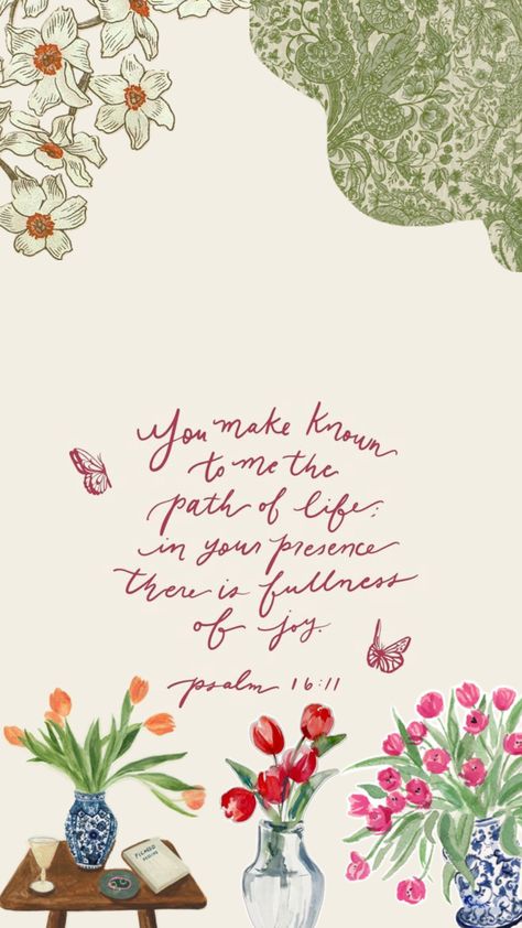 Psalm 16:11, Scripture Wallpaper, Bible Verse Background, Comforting Bible Verses, Bible Quotes Wallpaper, Verses Wallpaper, Bible Study Verses, Christian Bible Quotes, Bible Verses Quotes Inspirational