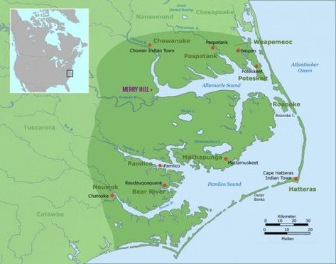 Lost Roanoke Colony is Found: Evidence in Maps, Artifacts and DNA Tracking | HubPages Roanoke Colony, Historical Linguistics, United States Regions, Roanoke Island, English People, Hatteras Island, Coastal Carolina, Cape Hatteras, Learn Something New