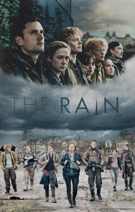 The Rain Netflix Series, The Rain Serie, Alba August, The Rain Movie, Apocalypse Movies, Disaster Movie, Movie To Watch List, Rain Wallpapers, Best Director