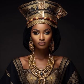 Dada Koïta (@naturaldada.ai) • Instagram photos and videos African King And Queen, African King, Afro Queen, Black Royalty, African Princess, Black God, Nubian Queen, African Royalty, Afrique Art