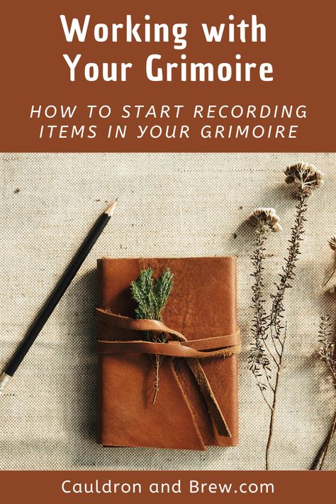 Things To Add To Your Grimoire, Starting A Grimoire, What To Put In A Grimoire, What Is A Grimoire, What To Include In Grimoire, Cleansing Book Of Shadows, Grimoire Book Ideas, How To Make A Grimoire, Grimoire Layout