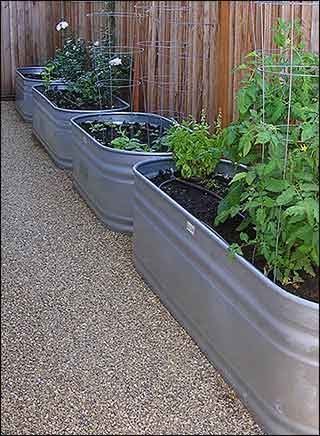 Galvanized Water Trough, Galvanized Water Tank, Garden Troughs, Water Trough, Diy Raised Garden, Raised Garden Beds Diy, Yard And Garden, Garden Bed, Veggie Garden