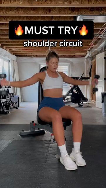 Workouts Shoulders, Dumbbell Workouts For Women, Movement With Julie, Every Muscle Group, Shoulder Workouts, Dumbbell Workouts, Weekly Workouts, Workouts For Women, Workout Program