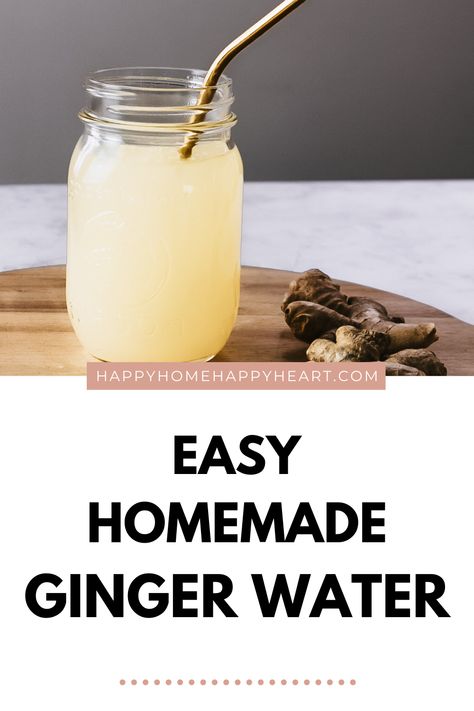 Want to learn how to make ginger water? Ginger water is easy to make and there are so many amazing benefits of ginger water. Click here if you want to learn more about ginger water benefits. This easy homemade ginger water recipe is awesome! Drinking ginger water is really good for you. Learn more about the benefits of drinking ginger water. #Ginger #GingerWater #Health #Wellness #HealthyLiving #HealthyDrinks Benefits Of Ginger Water, Ginger Water Recipe, Benefits Of Drinking Ginger, Ginger Water Benefits, Benefits Of Ginger, Ginger Drink, Ginger Water, Ginger Benefits, Water Benefits