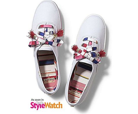 Sneakers Keds, Kate Spade Keds, Print Sneakers, Shoe Obsession, My Shoes, White Sneakers, Shoe Game, Keds, Sock Shoes