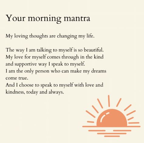 Morning Meditation Mantra, Goddess Affirmations, Morning Mantras, Daily Mantras, Morning Mantra, Practicing Self Love, Meditation Mantras, Daily Positive Affirmations, Journal Writing Prompts