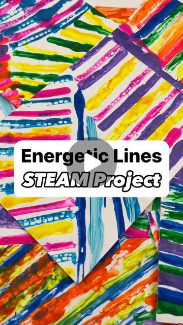 🎨 Empowering Art Projects for Kids on Instagram: "Simple supplies and techniques can create incredibly vibrant results, like this STEAM and printing making project inspired by contemporary Argentinian artist Marta Minujín.

After seeing examples of the scale and intensity of Minujíns work, artists create their own mini-masterpieces that emulate her bright lines and energetic patterns.

This project seamlessly incorporates Math concepts like geometry and sequencing. There is truly more than meets the eye. 

It never ceases to amaze me what kids can come up with when they’re given a few basic resources and are set free to see what they can do!

If you’d like the full lesson plan and tutorial video it’s ready for you in the Lesson Library. You can find it under our Women In Art series. 
……. Stem Art Projects For Kids, Franz Marc Art Lesson For Kids, Jen Stark Art Lesson, Robin Meade Art Lesson, Miro Art Projects For Kids, Elementary Art Lessons About Lines, Empowering Art, Mini Masterpieces, Women In Art