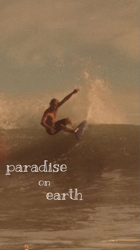 Boy Beach Aesthetic, Pogues Aesthetic, Paradise On Earth Outer Banks, Obx Quotes, Outer Banks Paradise On Earth, Obx Wallpaper, Jj Outer Banks, Bank Quotes, Les Pogues