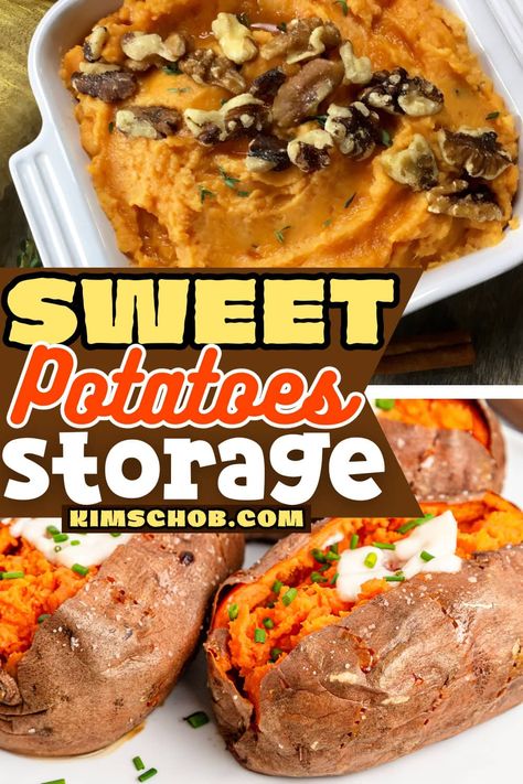 Store Sweet Potatoes, Raw Sweet Potato, Freeze Sweet Potatoes, Sweet Potato Dishes, Cubed Sweet Potatoes, Creamy Mash, Crock Pot Desserts, Crockpot Breakfast, Recipe Roundup