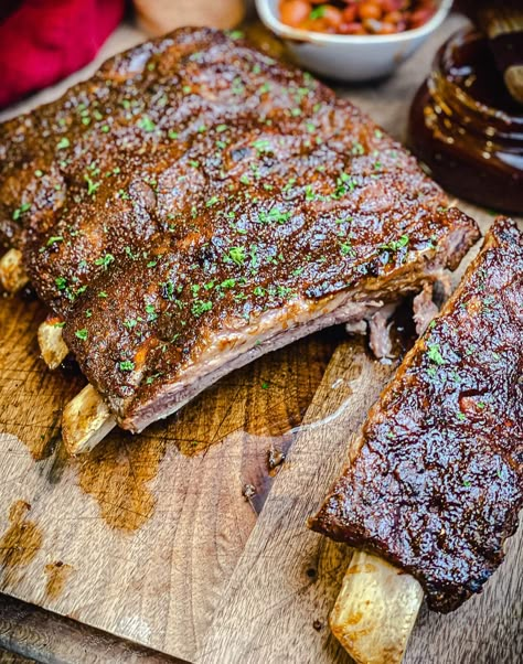 How To Make Beef Ribs In The Oven Beef Ribs Recipe Oven, Reheat Baked Potato, Beef Ribs In Oven, Beef Short Ribs Oven, Beef Ribs In The Oven, Cooking Beef Ribs, Baked Beef Ribs, Ribs Recipe Oven, Bbq Beef Ribs