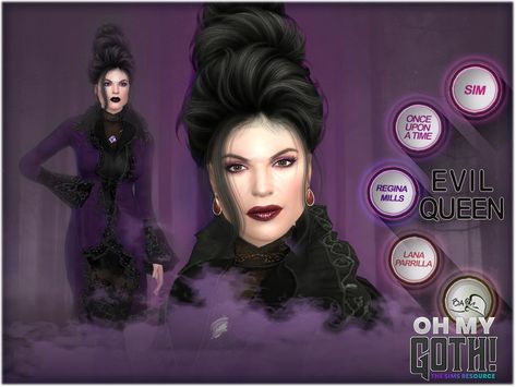 Regina Evil Queen, Captain Hook Costume, Sims 4 Sims, The Evil Queen, Joey Tribbiani, Monica Geller, Natural Eyes, Captain Hook, Electronic Art