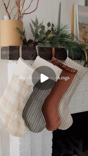 Rooney Sewing Patterns on Instagram: "It’s time to start sewing Christmas stockings you’ll pull out year after year! Our Sewing Guide will teach you how to sew four different stockings along with a full video tutorial and pattern. This is perfect for a beginner and can easily be customized by adding names or choosing special fabrics that tell your own family’s story🎄   #christmasdiy #sewingpattern" Free Stocking Pattern Sewing, Diy Christmas Stockings Pattern, Stocking Aesthetic, Diy Christmas Stockings Ideas, Stocking Patterns, Stockings Aesthetic, Sewing Christmas, Sewing Guide, Diy Stockings