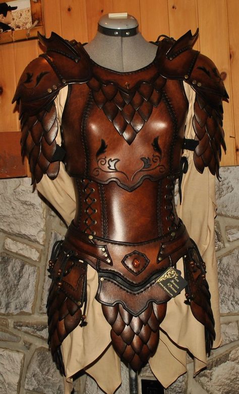 Archery Costume, Armor Cosplay, Costume Armour, Female Armor, Cosplay Armor, Larp Costume, Leather Armor, Fantasy Costumes, Fantasy Armor