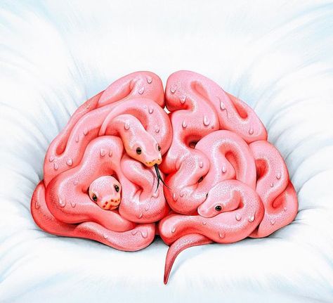 Snake Art, Ethereal Art, Human Art, Weird Art, Art Block, Funky Art, Surreal Art, 그림 그리기, Artsy Fartsy