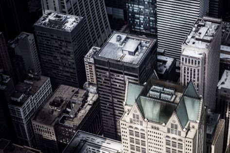 Free Images : rooftop, building, city, skyscraper, cityscape, downtown, aerial, top view, image, metropolis, screenshot, urban area 3000x2000 - - 122083 - Free stock photos - PxHere Night Skyline, Skyscraper Architecture, Chicago Photos, Urban Area, City Buildings, Marketing Courses, Aerial Photography, Photoshop Lightroom, Top View