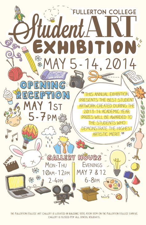 Student Art Exhibition poster by @hellopot8to Jennifer Lee Graphic Design Festival, School Exhibition, Contest Poster, Poster Architecture, Exhibition Posters, Handmade Poster, Jennifer Lee, Art Therapy Projects, School Poster